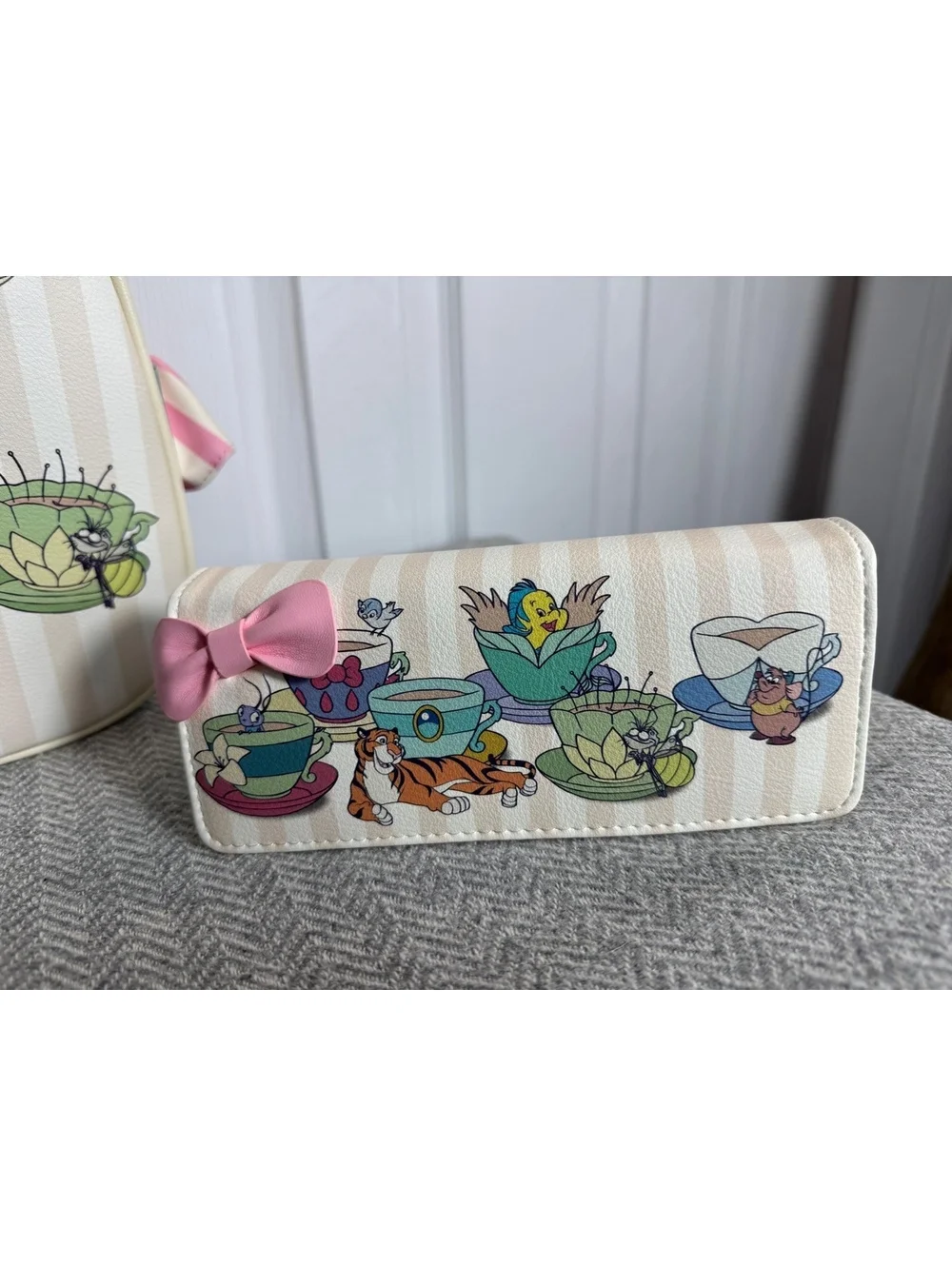 Bioworld Disney Tea Time Mini Backpack and Wallet Set